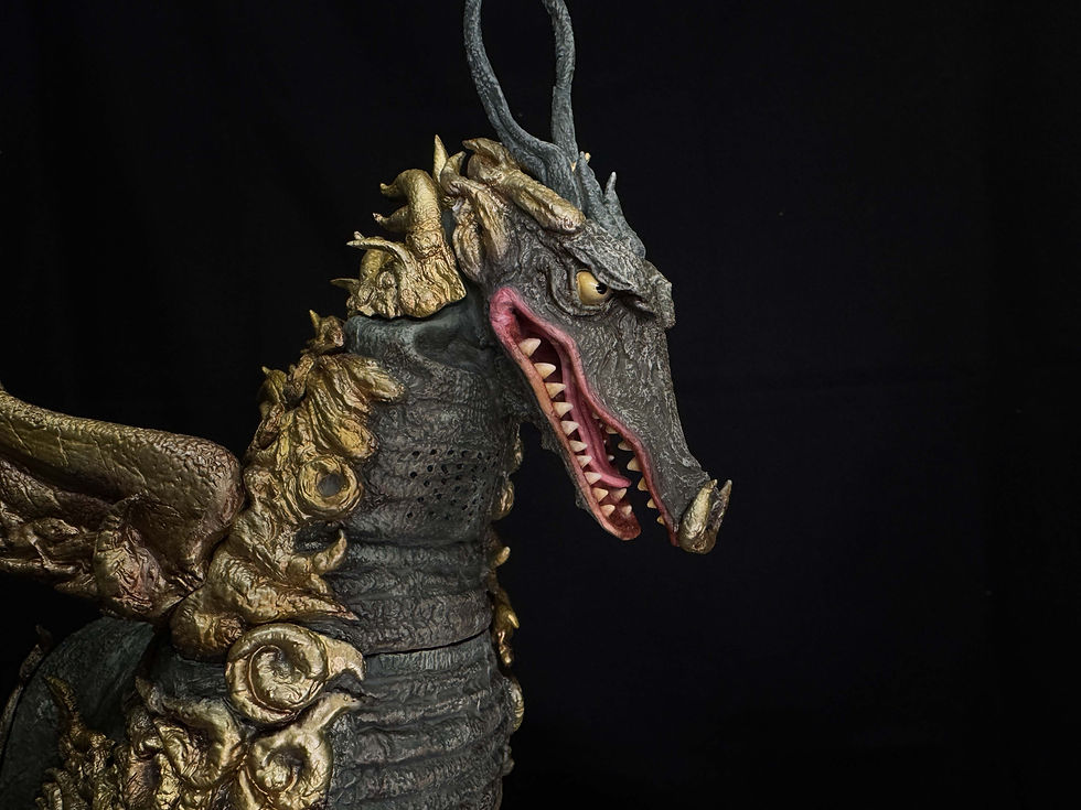 Thumbnail: Ultra Kaiju Dondongo Art Statueミイラ怪獣ドドンゴ  完成品