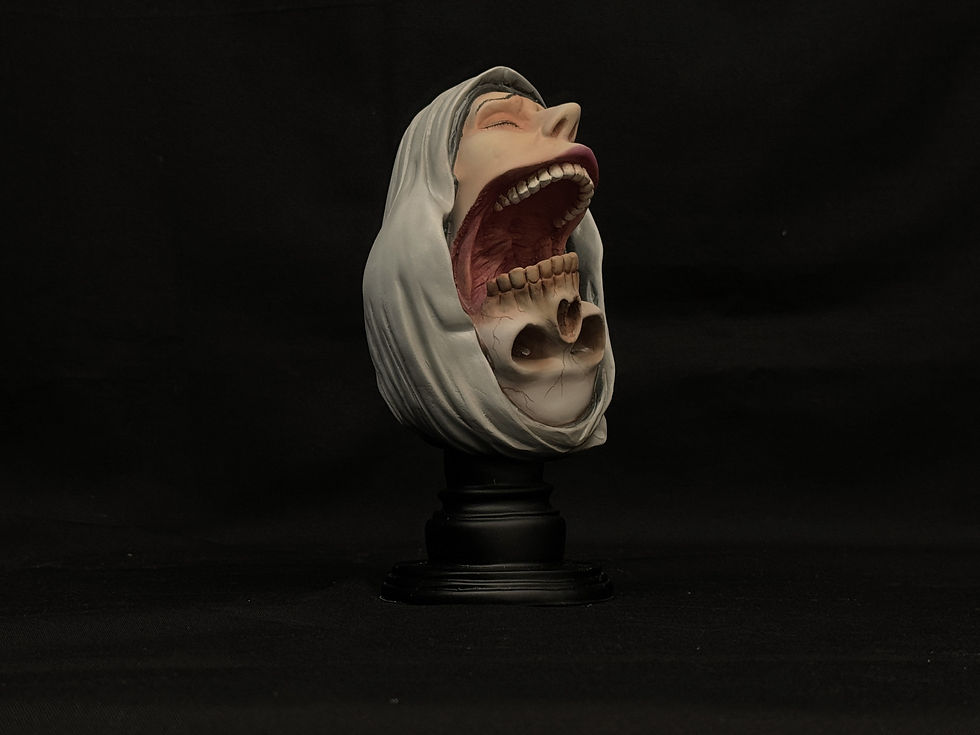 サムネイル： Junya Skull Bust 1:3 scale  Art Statue (One-Off)
