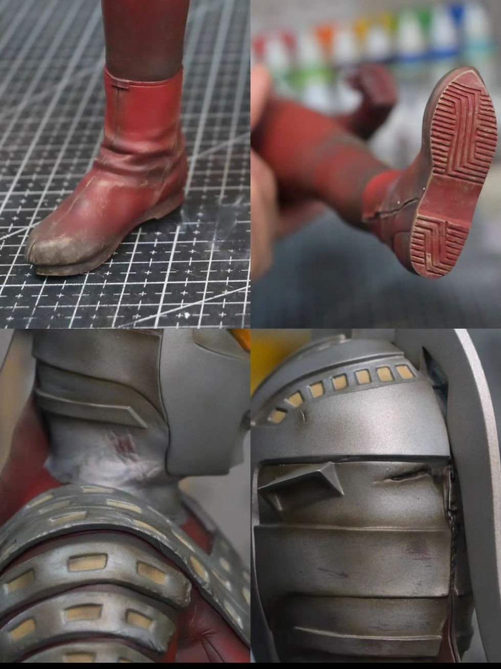 サムネイル： Ultraseven Resin Model 34 cm ウルトラセブン  レジンキット