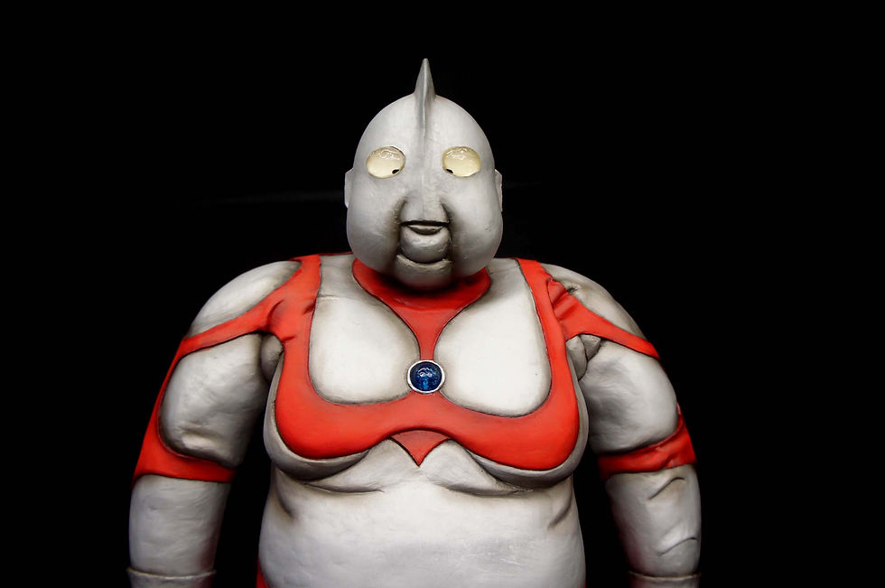 サムネイル： ぽっちゃりウルトラマンアートスタチューぽっちゃりウルトラマン