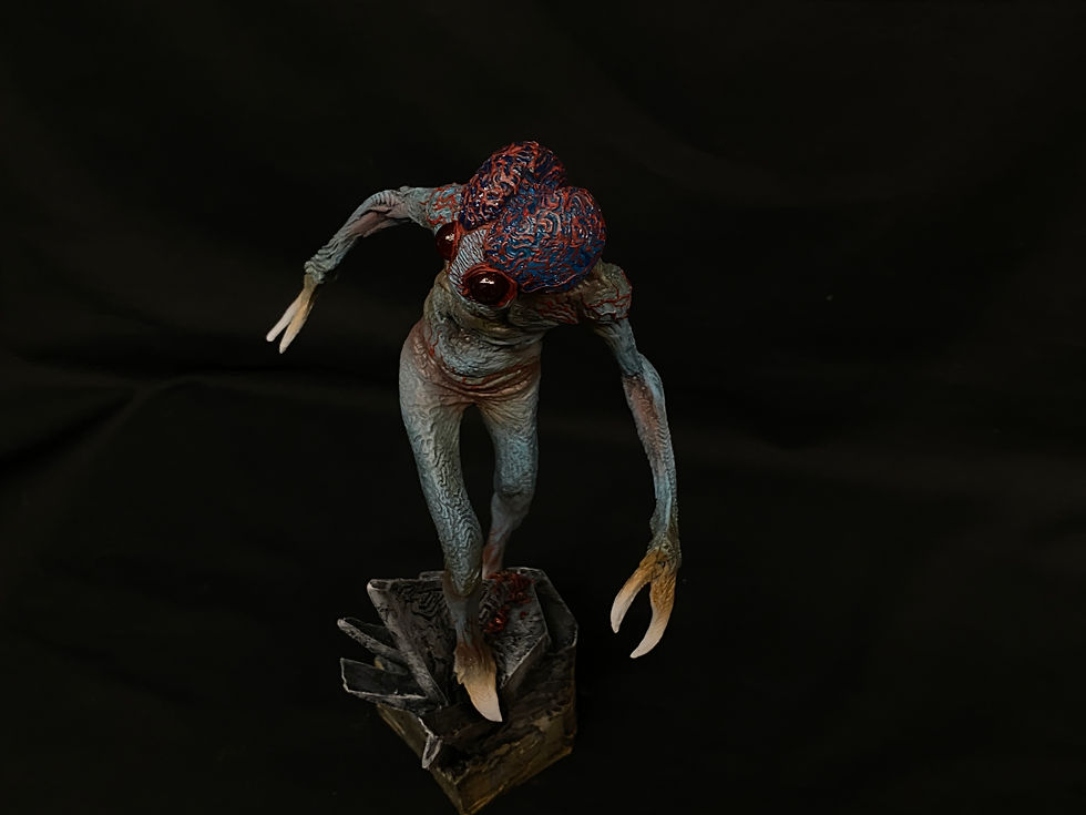 Thumbnail: This Island Earth Metaluna Mutant Monster  Art Statue 完成品