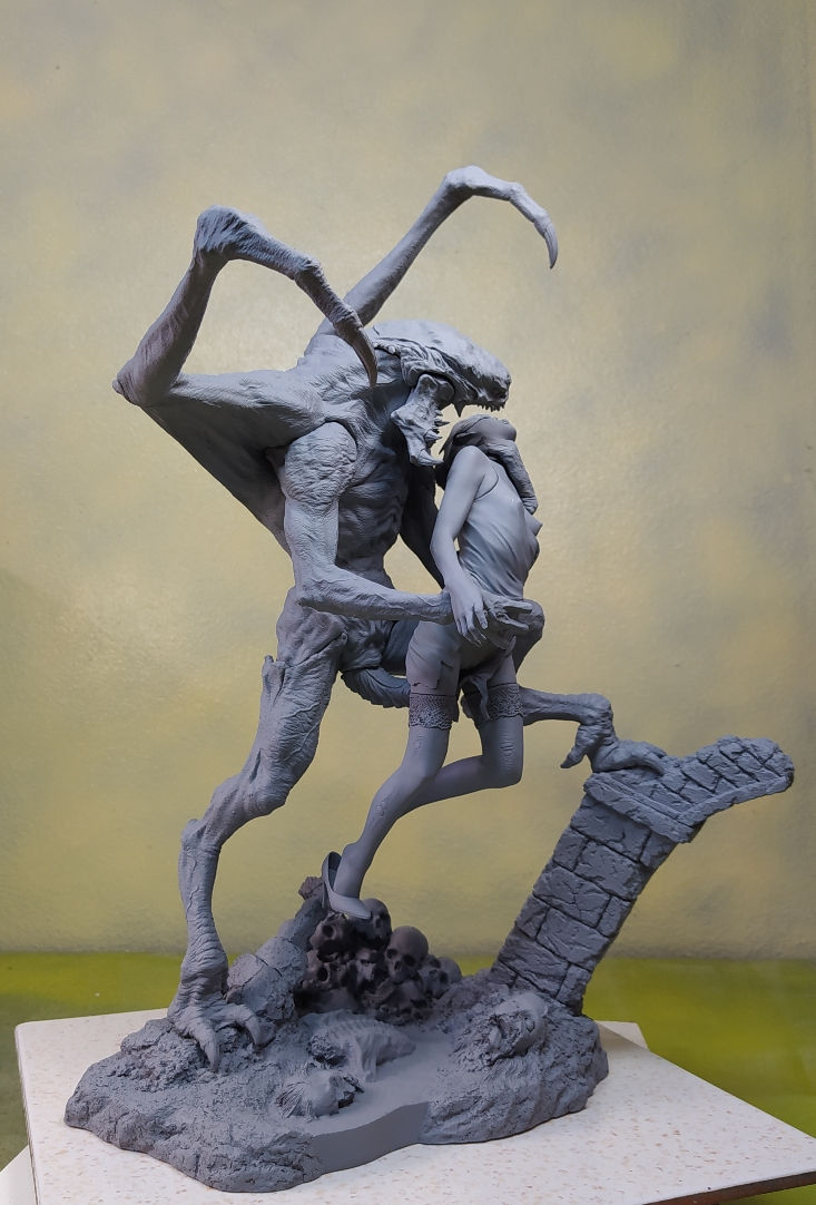 섬네일: The Hell Monster 1:6 resin model kit