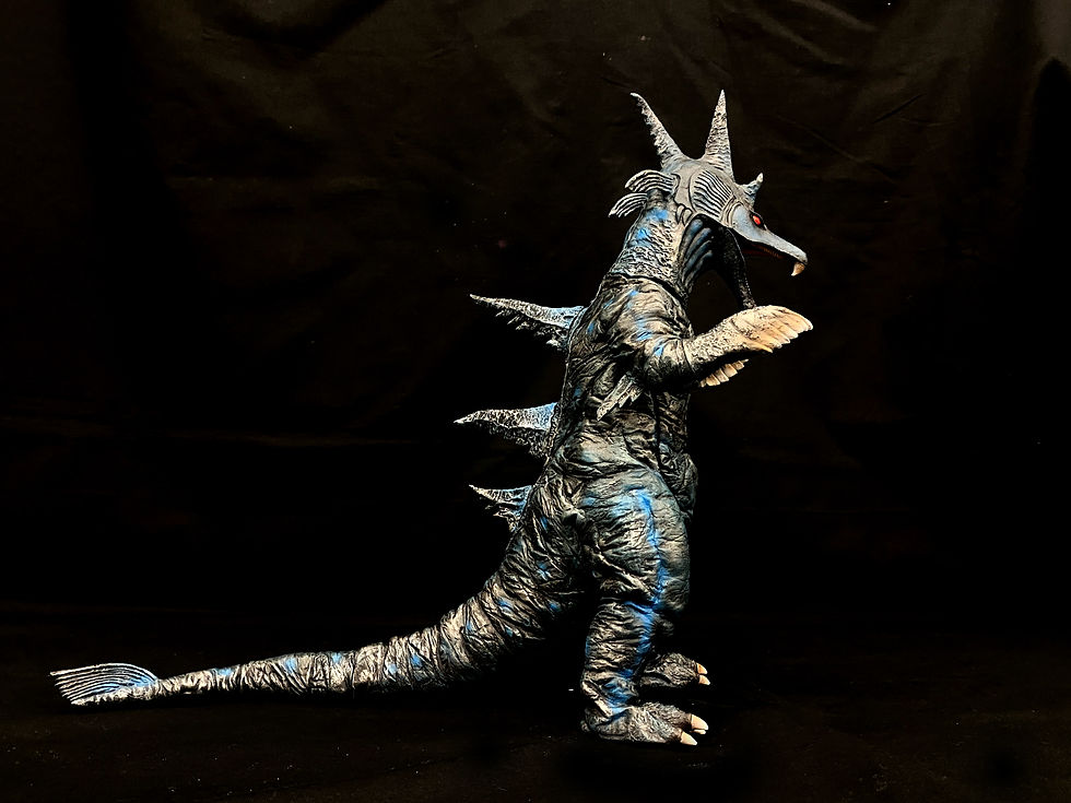 サムネイル： Ultra Kaiju Murichi II Art Statue 巨大魚怪獣 ムルチ二代目 完成品