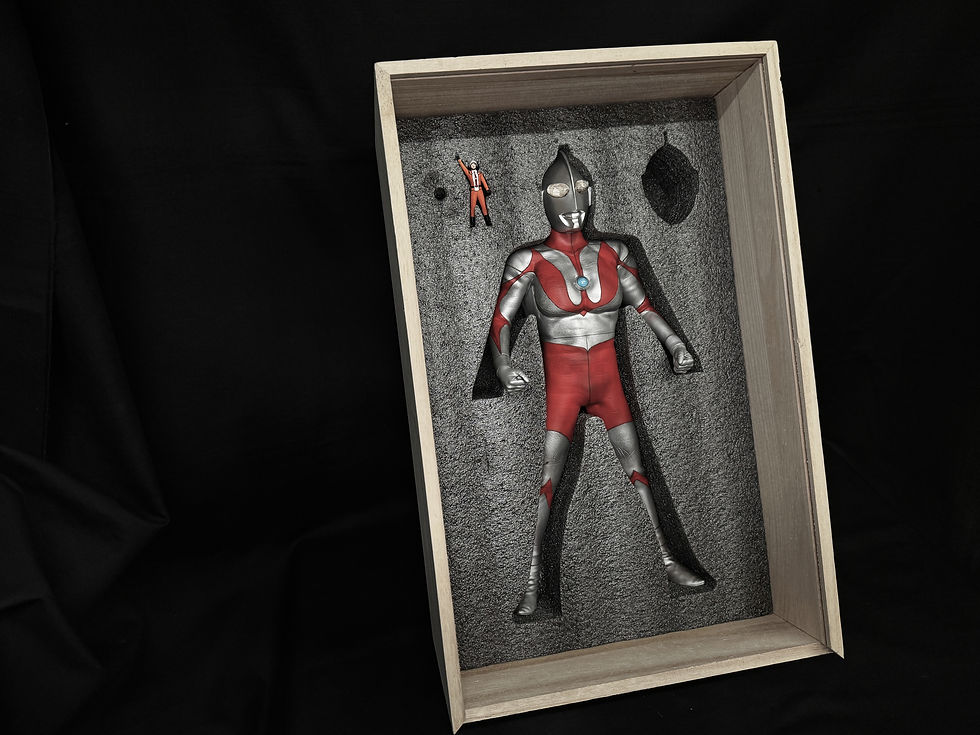 Thumbnail: Ultraman C Type Art Statue  ウルトラマンCタイプ 完成品 (One-Off)