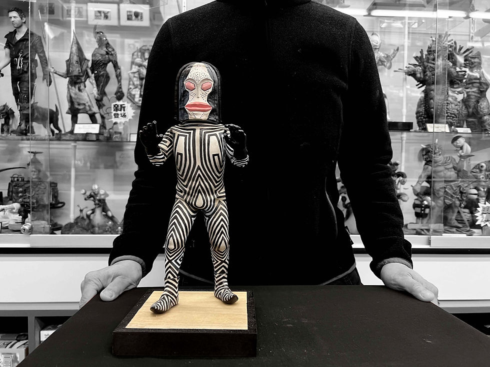 Thumbnail: Ultraman Kaiju DaDa  Art Statue (One-Off) 三面怪人ダダ 完成品