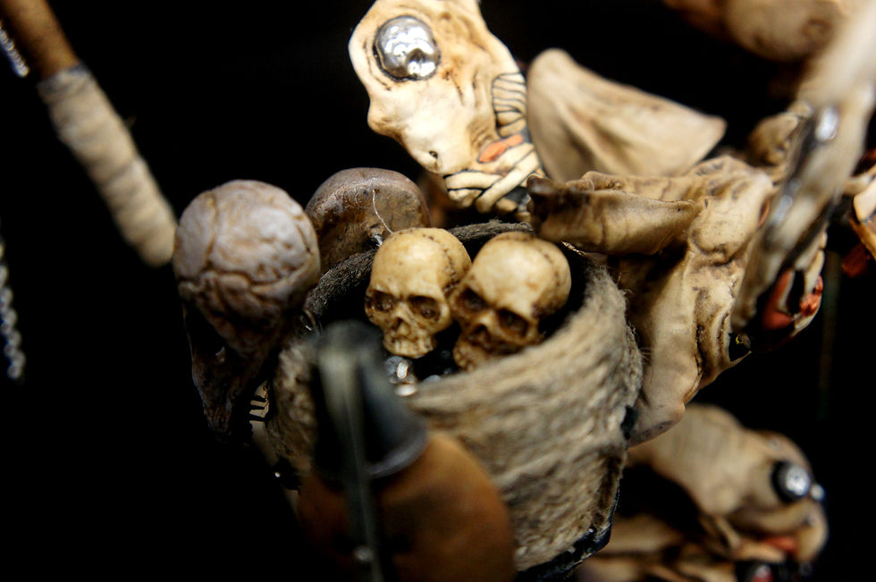섬네일: 竹谷隆之 Takeya Takayuki's Vampu: Tomb Robber Art Statue 完成品
