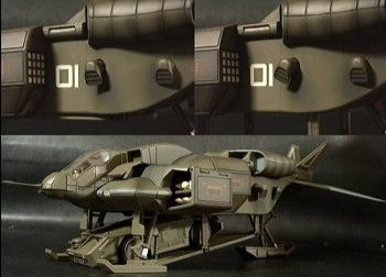 Aliens Dropship 01 Diecast Metal 1:72 scale | solidart