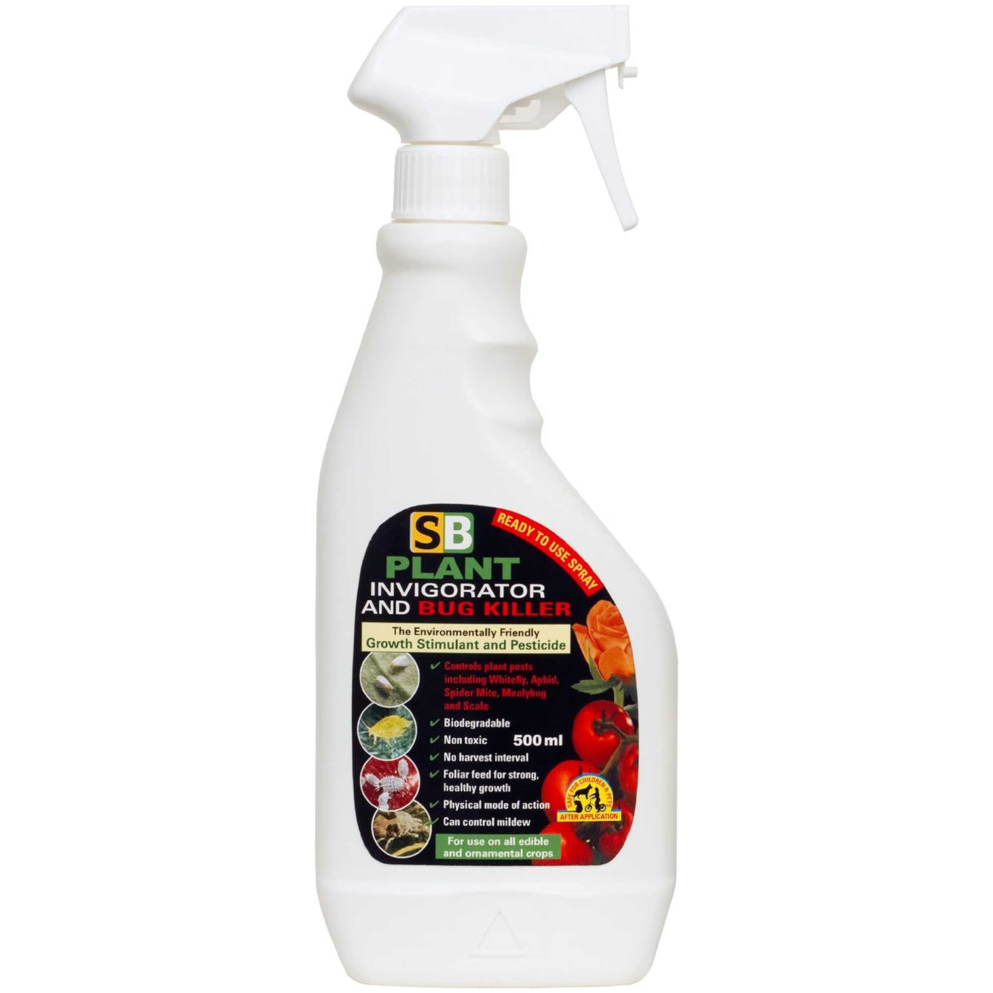 SB Plant Invigorator & Bug Killer Spray Pesticide 500ml | Garden Geeks UK