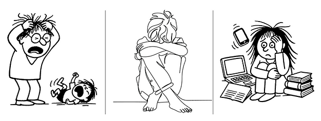 Big emotions like anxiety, sadness and overwhelm