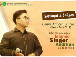 Apresiasi untuk Genya Anuceni Kurnain sebagai Pemenang Islamic Singer Audition se-Indonesia