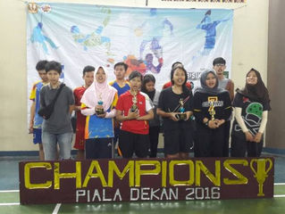 Apresiasi untuk Kontingen Himasa di Piala Dekan 2016