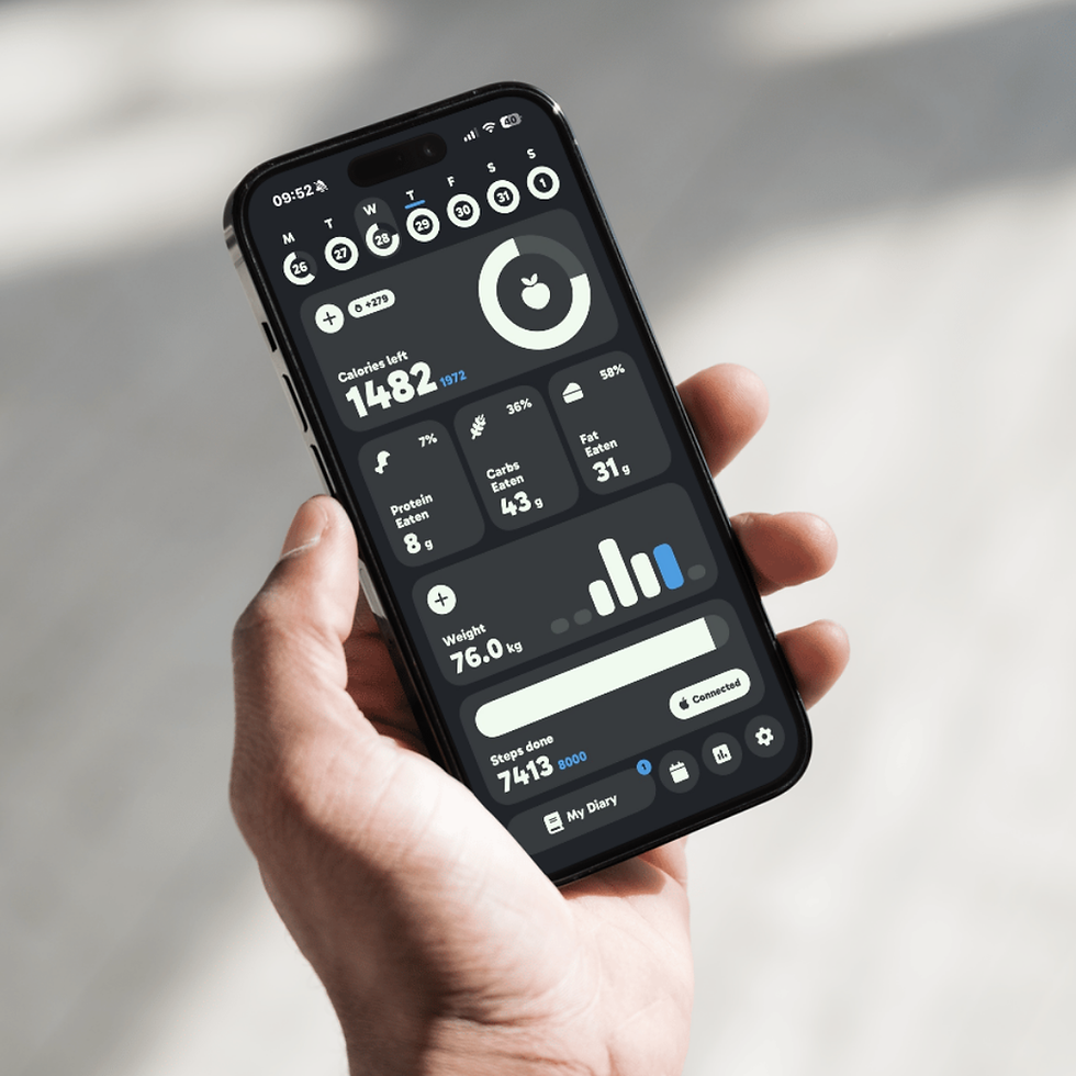 Calmate, calorie counting app