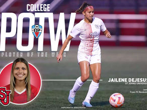EDP Soccer College POTW: Jailene DeJesus