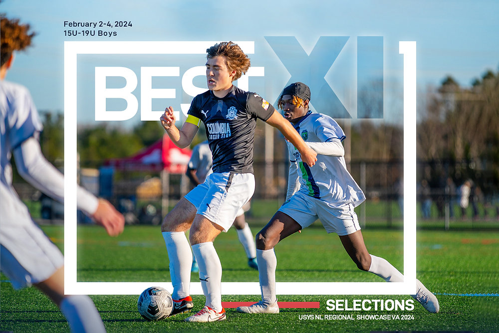 USYS National League Regional Showcase Virginia Boys Best XI