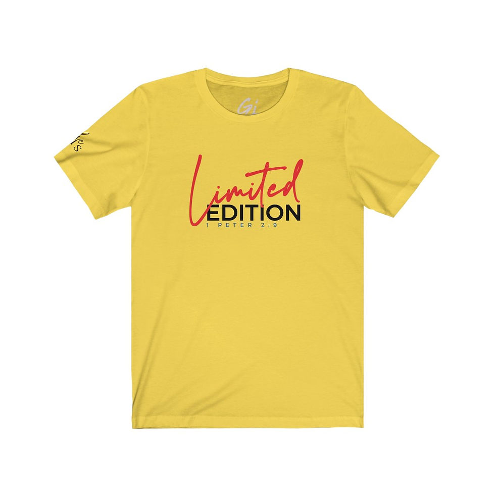 Thumbnail: Limited Edition Unisex Jersey Short Sleeve Tee