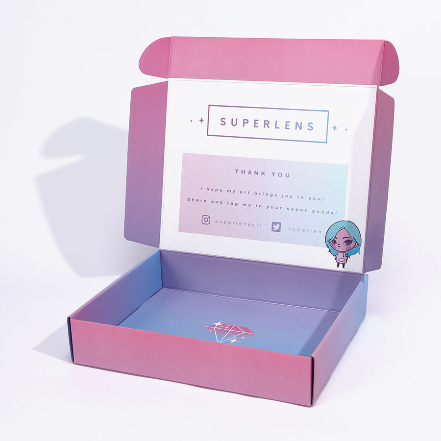 Hi gh Quality Durable Apparel Packaging Mailer Box