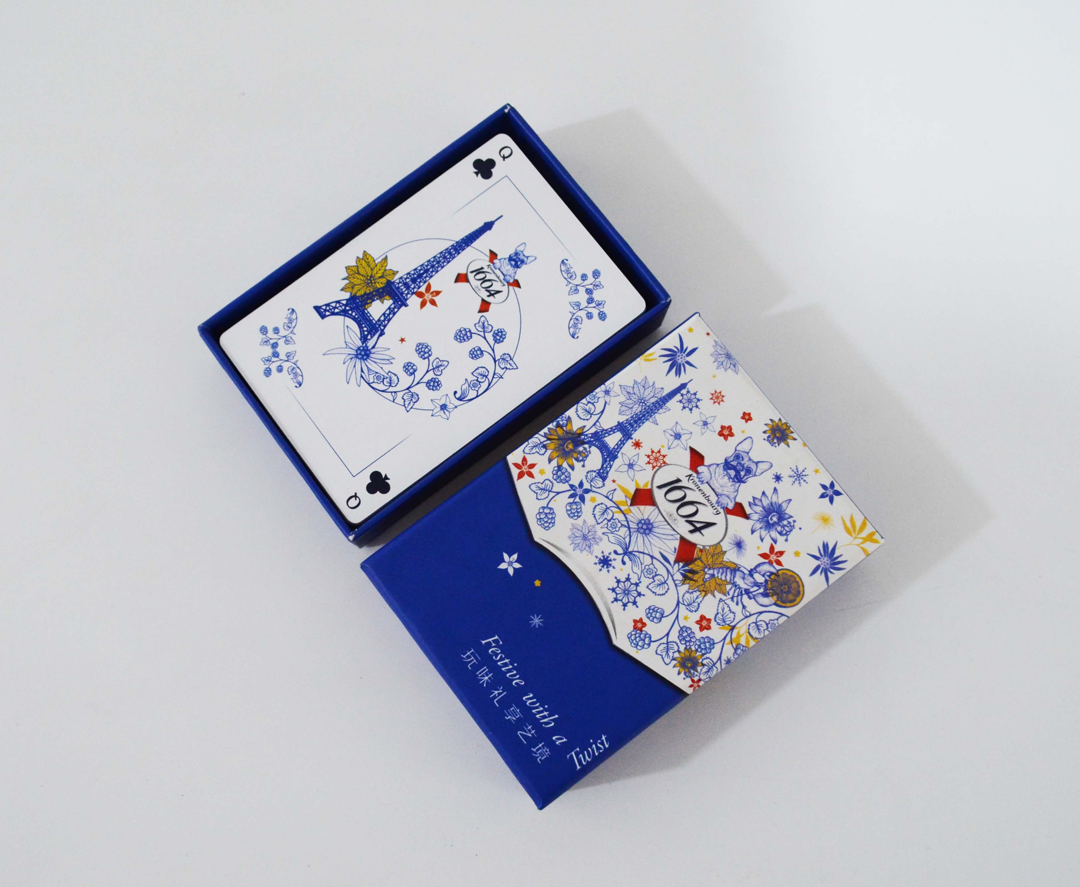 Factory Promotion Playing Card Branded with Logo