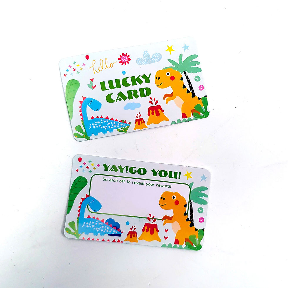 Thumbnail: China Factory Custom Print Scratch Off Lottery Game Card