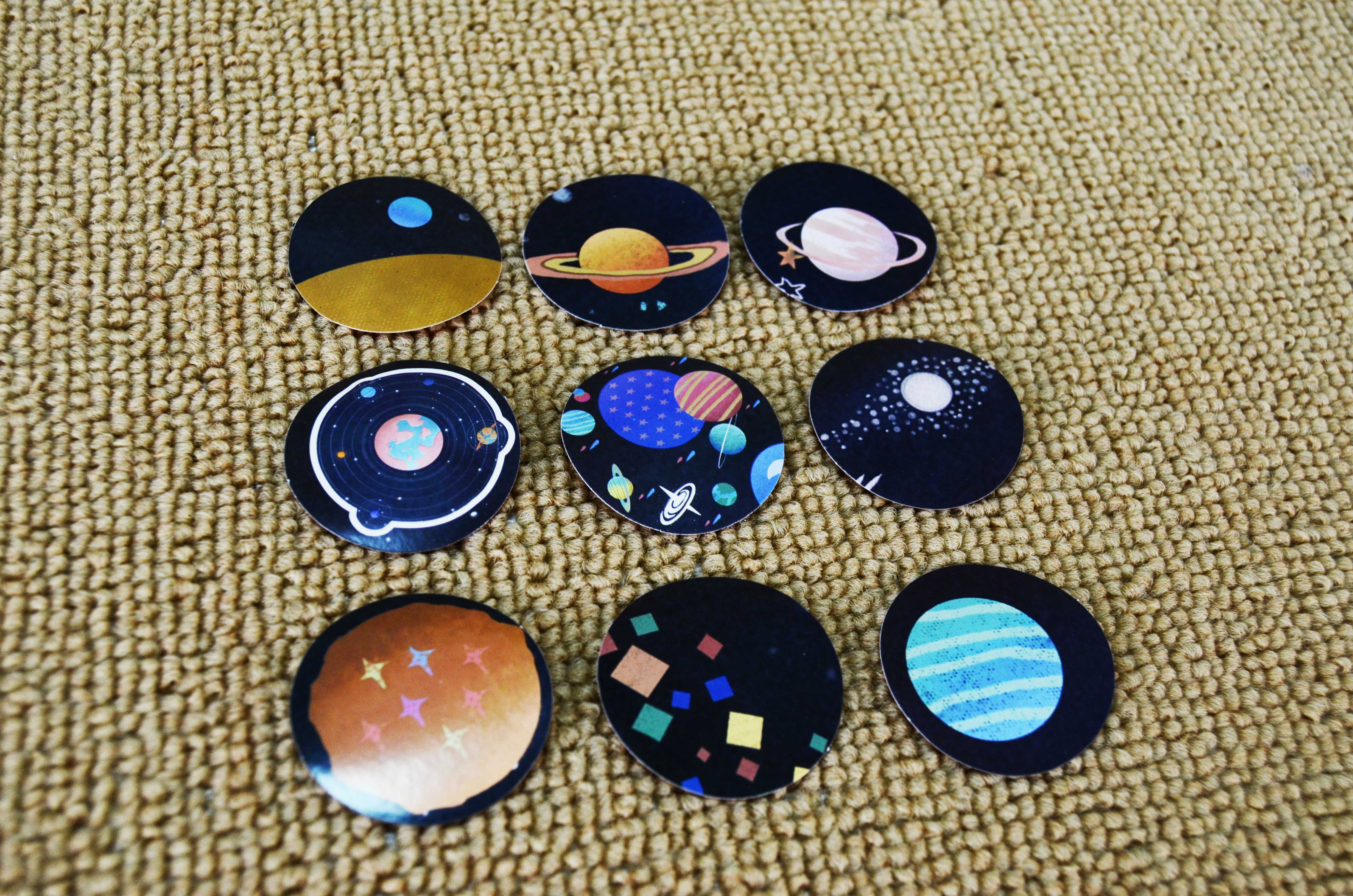 Custom die cut paper sticker sheets planner stationery vinyl stickers