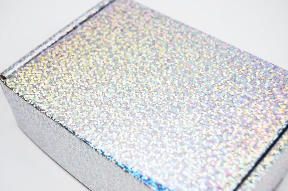 Thumbnail: Wholesale Silver Holographic Mailer Box for Small Business