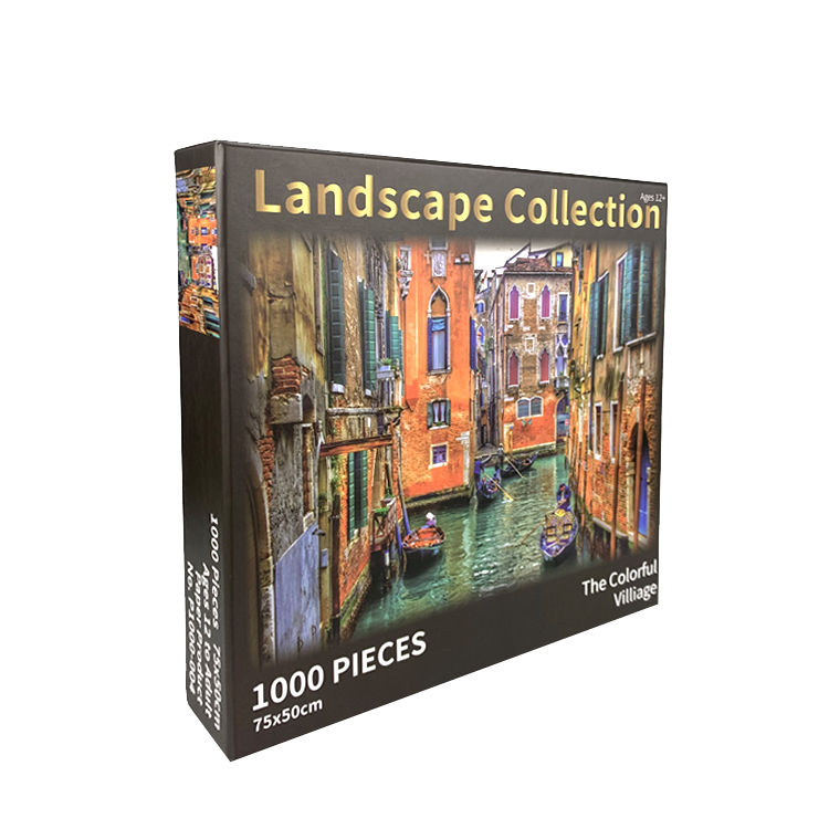 Thumbnail: The Colorful Water of Venice 1000 Pieces Jigsaw Puzzle