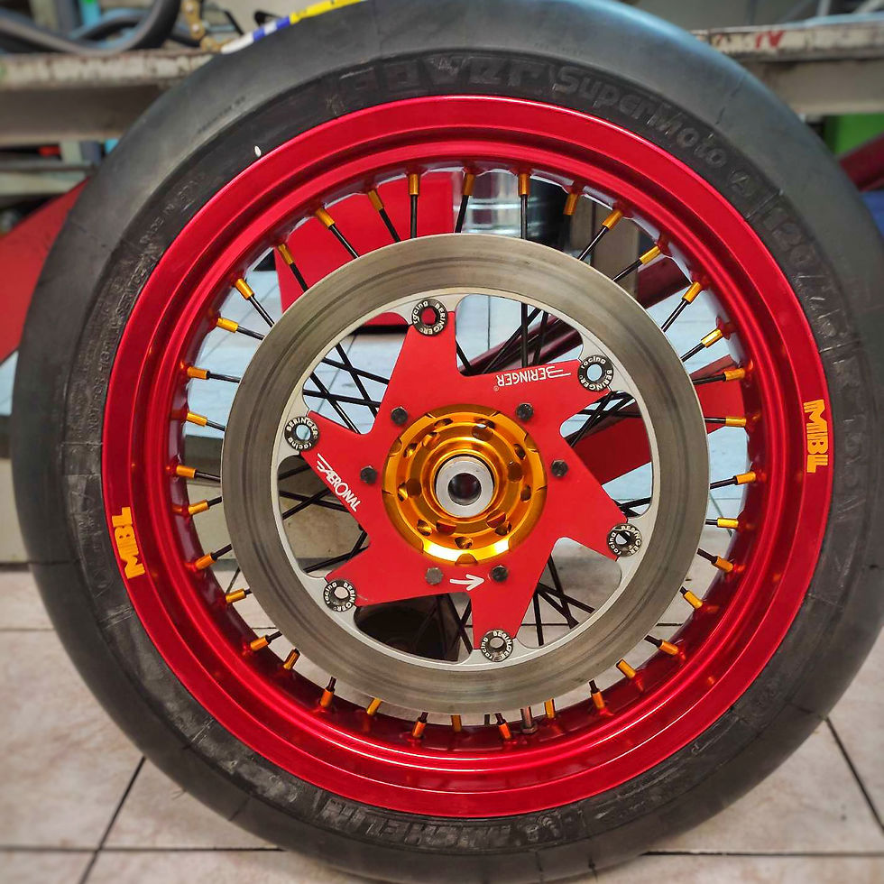 Miniature : Jantes Supermotard MBL – 100% Personnalisables