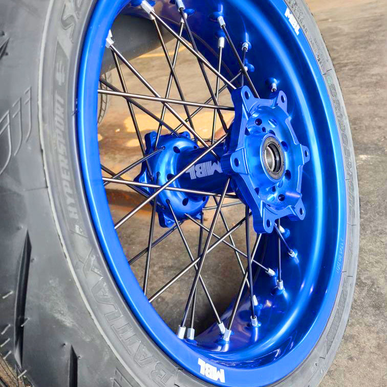 Miniature : Jantes Supermotard MBL – 100% Personnalisables