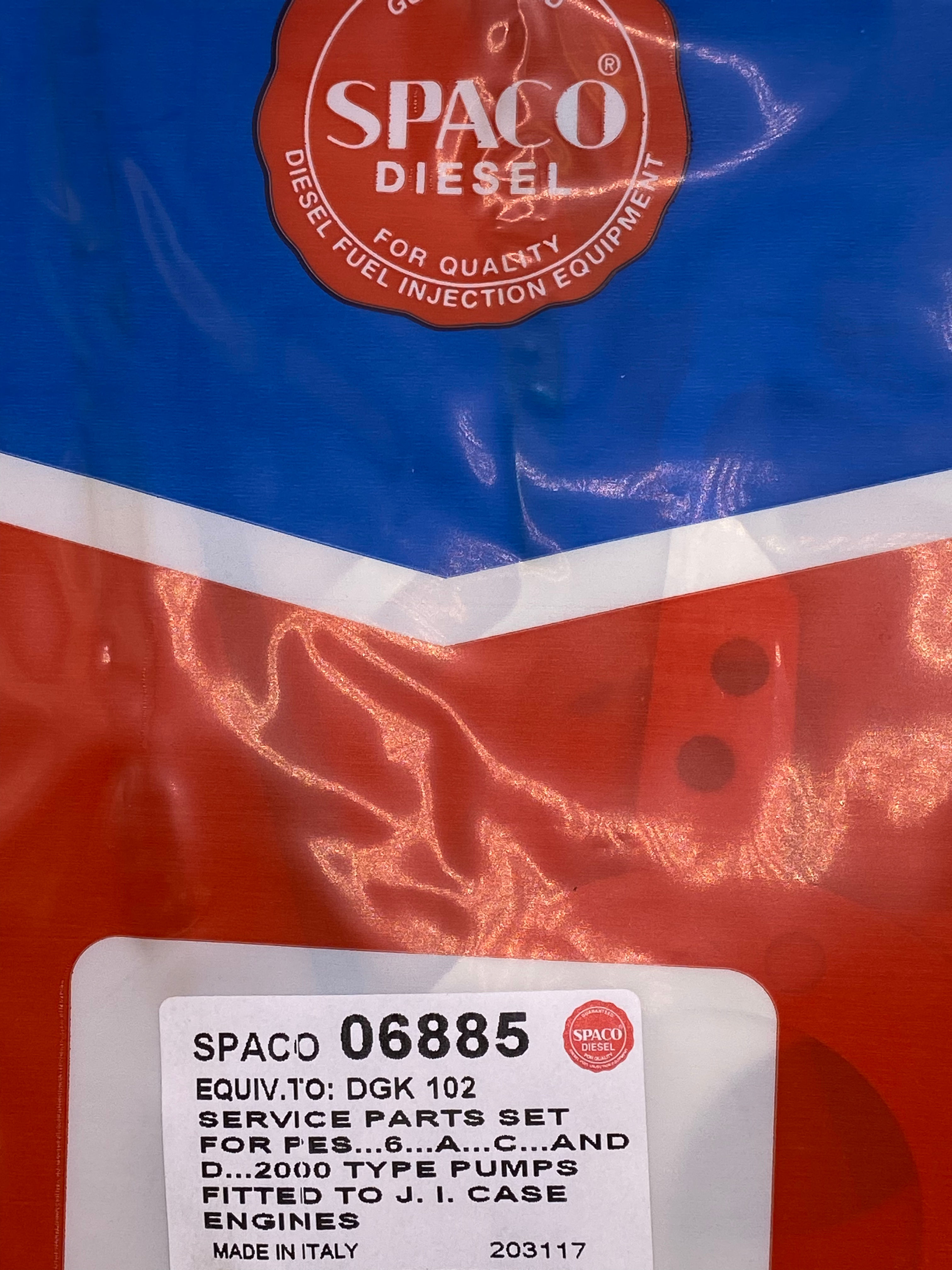 DGK102 Gasket Kit - PES6A  2000  Case