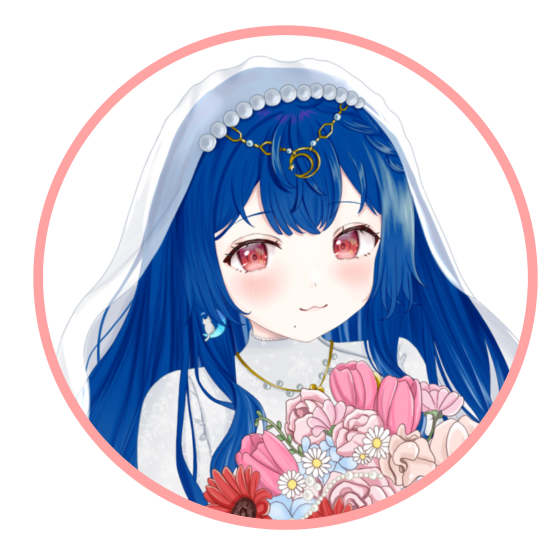 月皇さう　ウエディング立ち絵（愛子mン）
