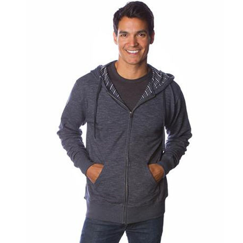 Thumbnail: Baja Stripe French Terry Zip Hood - Men