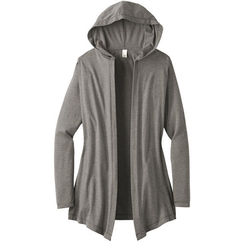 Thumbnail: District ® Women’s Perfect Tri ® Hooded Cardigan