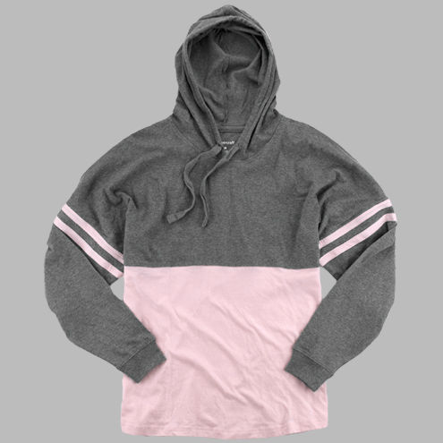 Thumbnail: Hooded Pom Pom Jersey