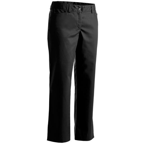 Thumbnail: LADIES' MID-RISE FLAT FRONT RUGGED COMFORT PANT