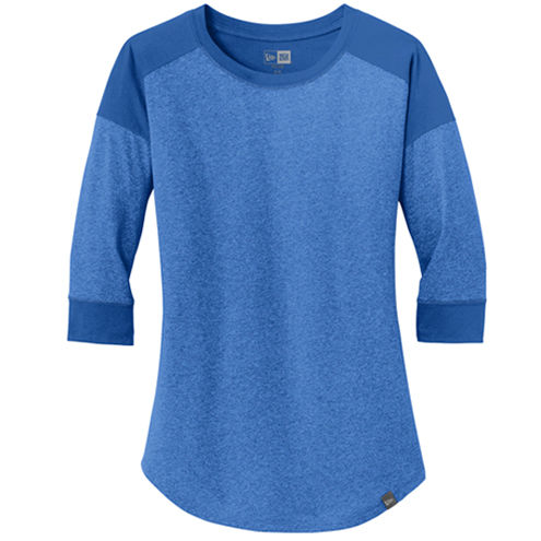 Thumbnail: New Era® Ladies Heritage Blend 3/4-Sleeve Baseball Raglan Tee