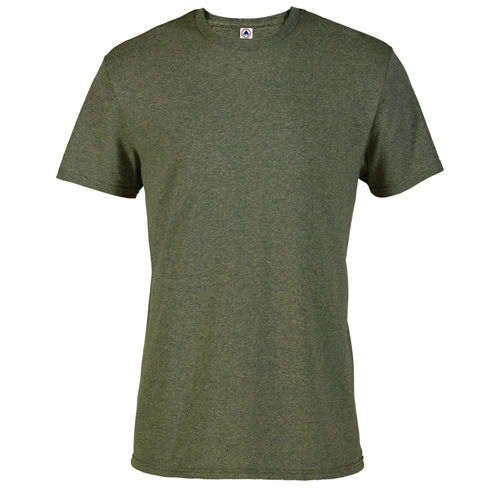 Thumbnail: Adult 30/1's Soft Spun Pepper Heather Tee