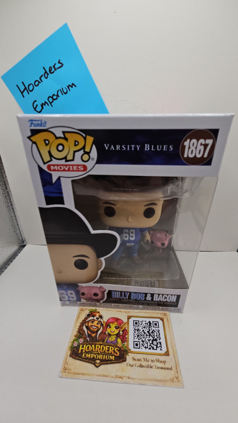 Funko Pop! Movies Varsity Blues - Billy Bob & Bacon #1867