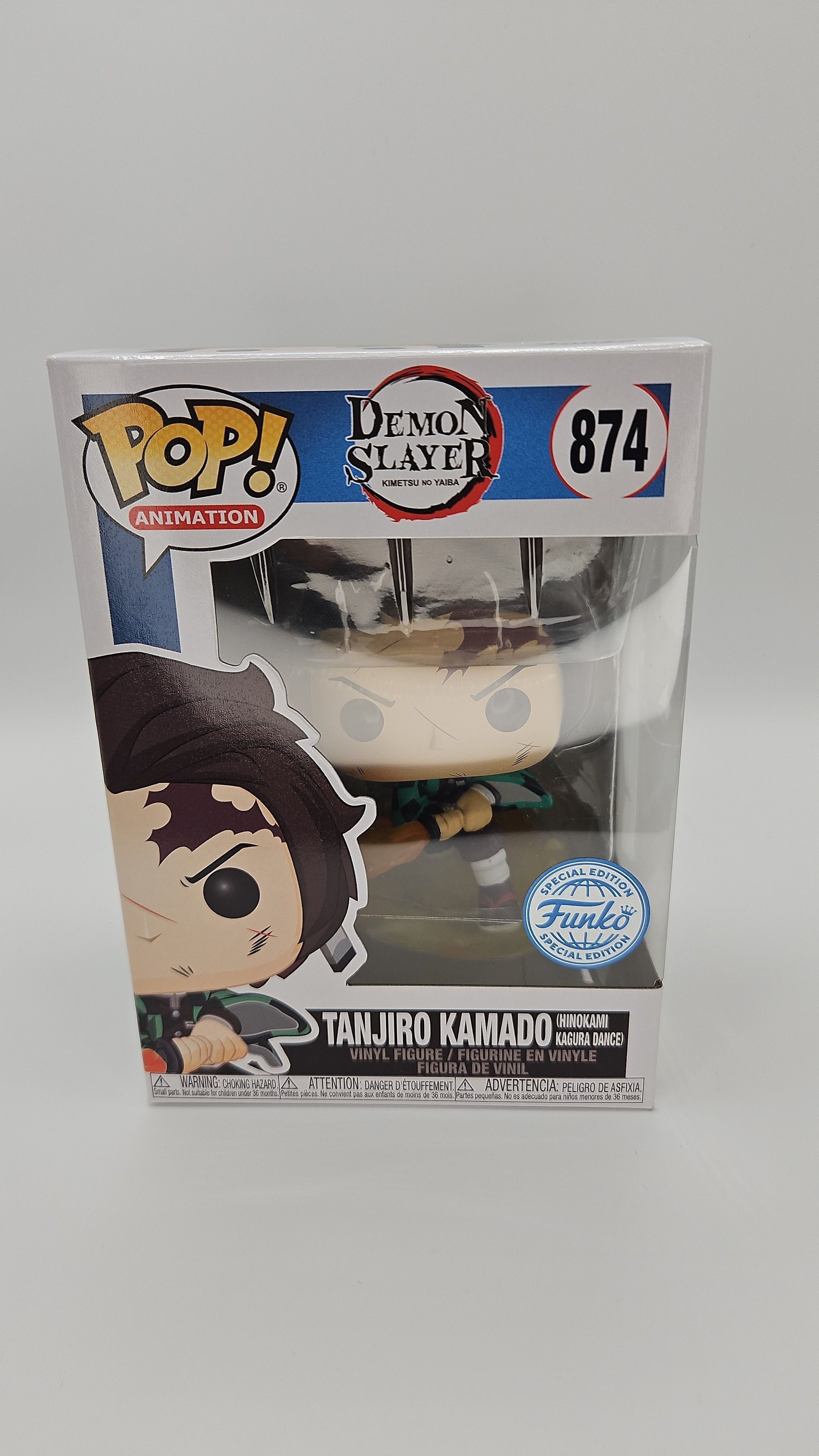 Funko Pop! Animation Demon Slayer - Tanjiro Kamado (Hinokami Kagura Dance) #874