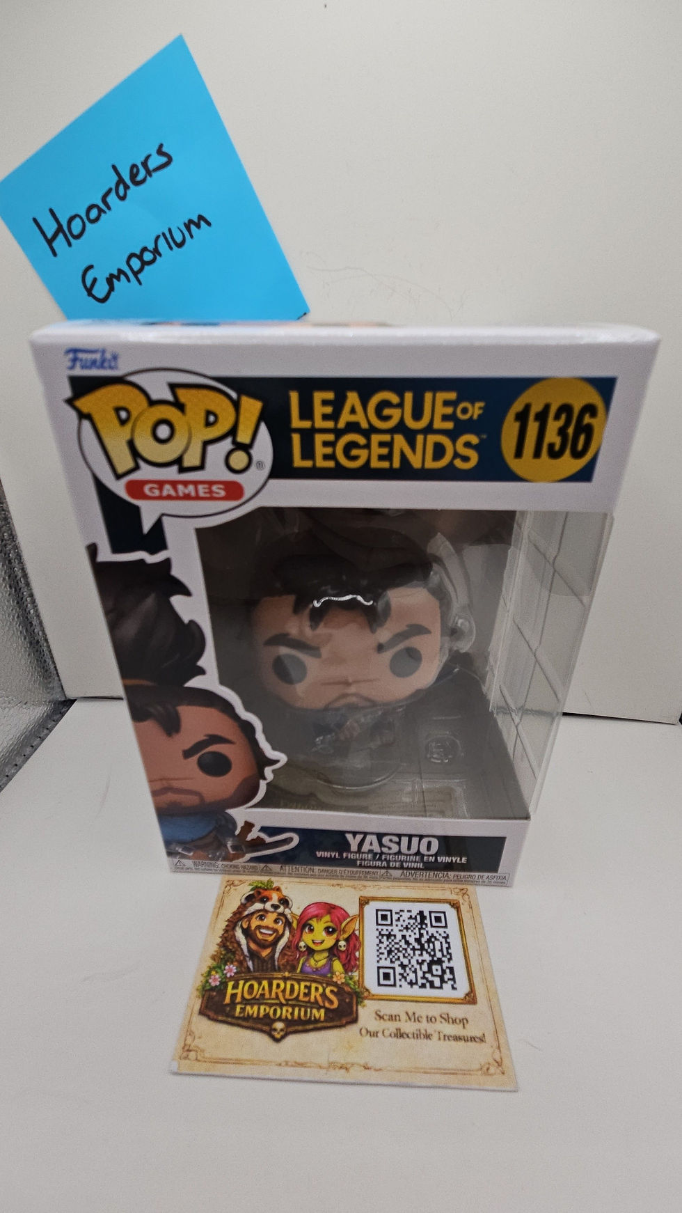 Funko Pop! Games: League of Legends - Yasuo #1136