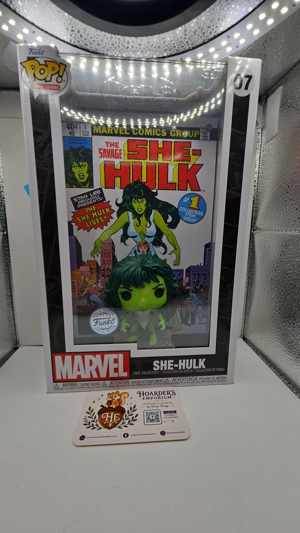 Funko Pop! Comic Covers Marvel - She-Hulk #07 (Special Edition)
