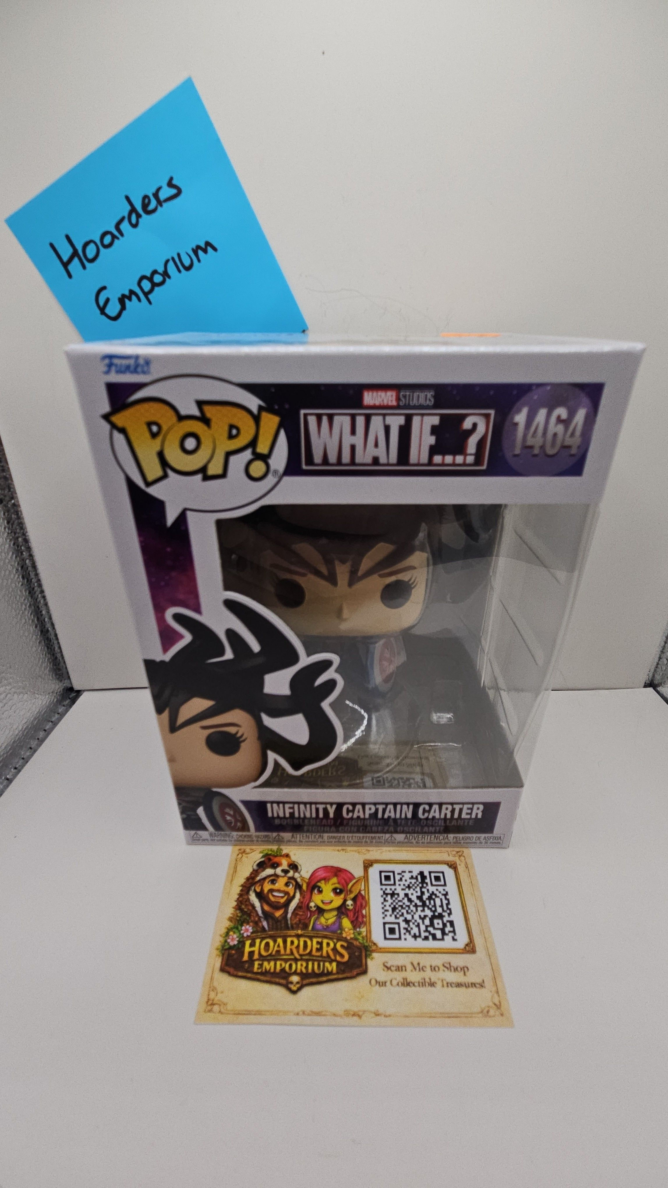 Funko Pop! Marvel What If...? - Infinity Captain Carter #1464