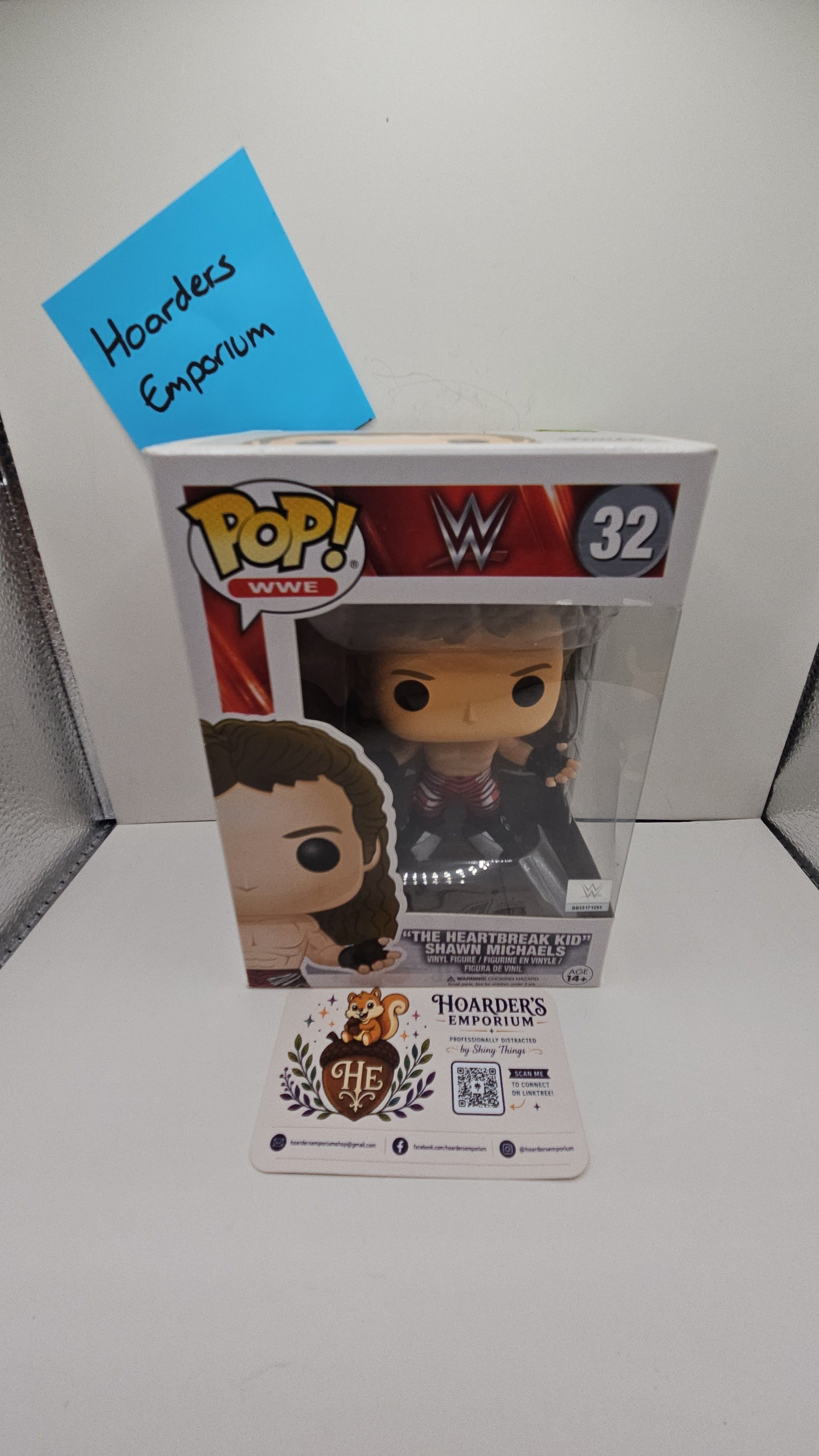 Funko Pop! WWE - "The Heartbreak Kid" Shawn Michaels #32