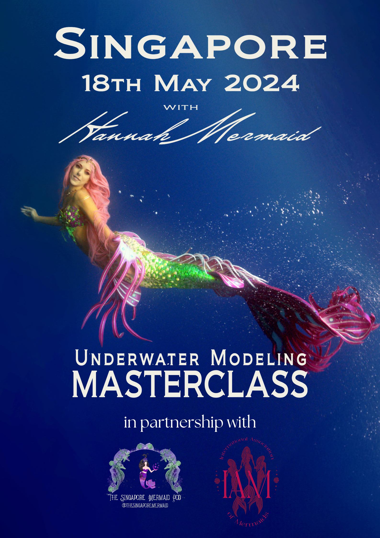 [PAYNOW ONLY] Hannah Mermaid UW Photography Modelling Masterclass