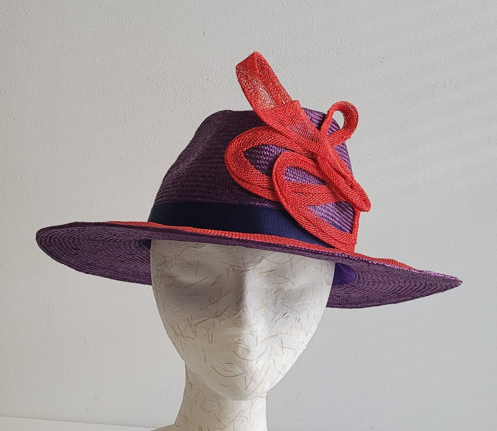 Fedora with high-low crown | Dust to 
