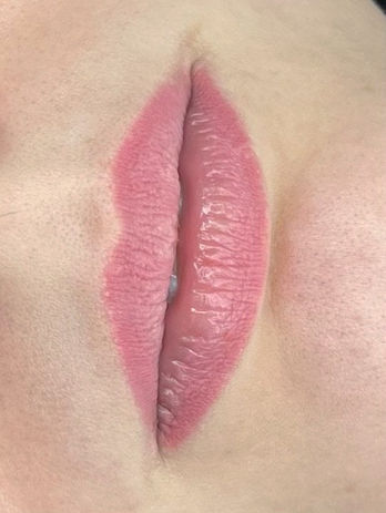 healed lip blush