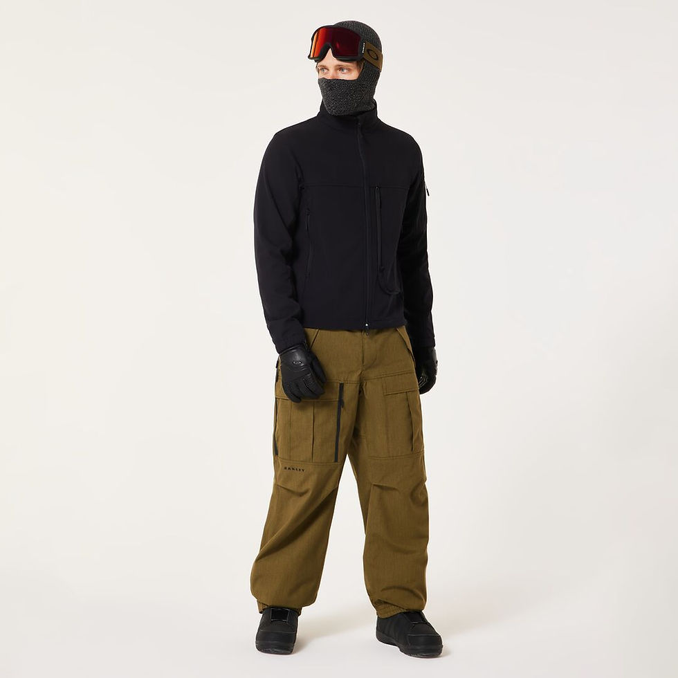 Küçük resim: Oakley Wintertide Softshell Sweatshirt - Blackout