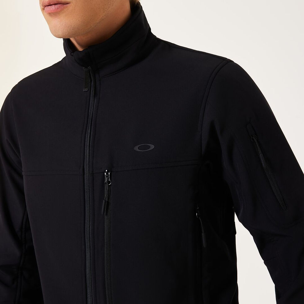 Küçük resim: Oakley Wintertide Softshell Sweatshirt - Blackout