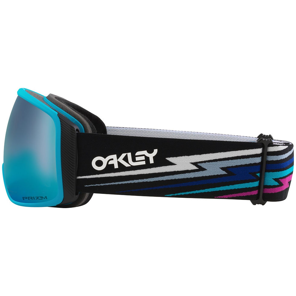 Küçük resim: Oakley Flight Tracker L - Black Bolt/Prizm Sapphire Iridium