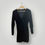 Thumbnail: Express Black Velvet Medium Cocktail Dress Long Sleeve Party Evening Holiday EUC