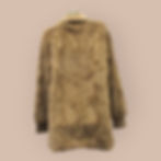 Thumbnail: 🧸Chelsea & Theodore Faux Fur Coat – Camel Tan – Size XS