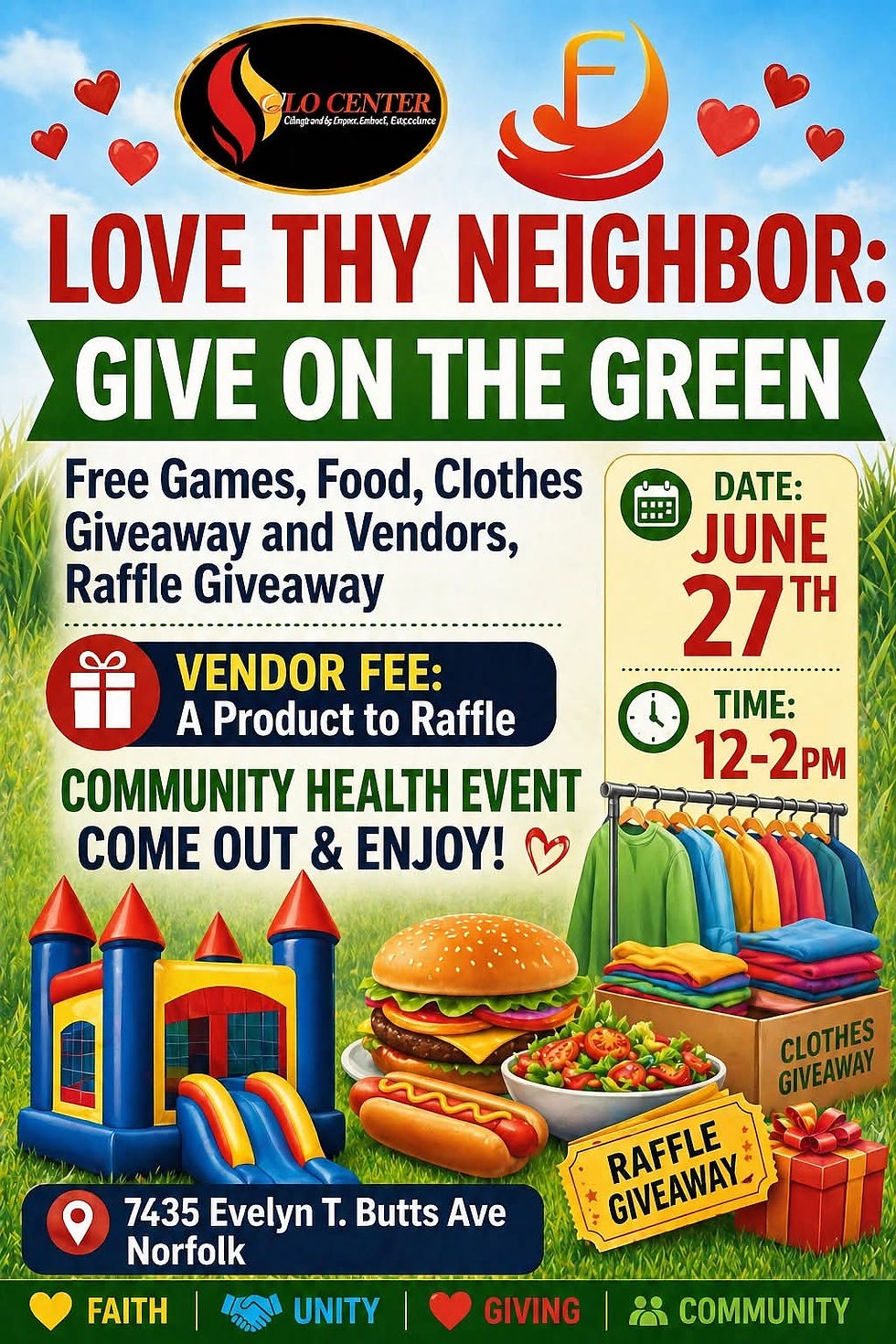 Give on the Green